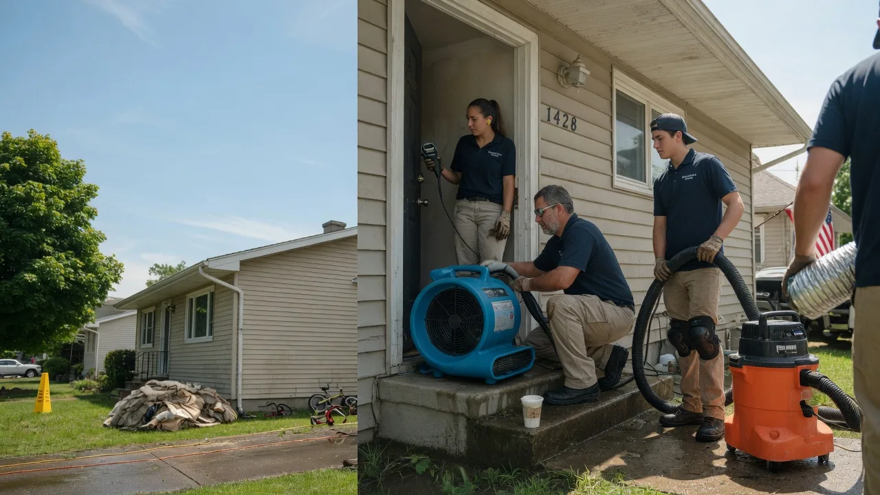Water Damage Restoration in Petersburg, IN near me